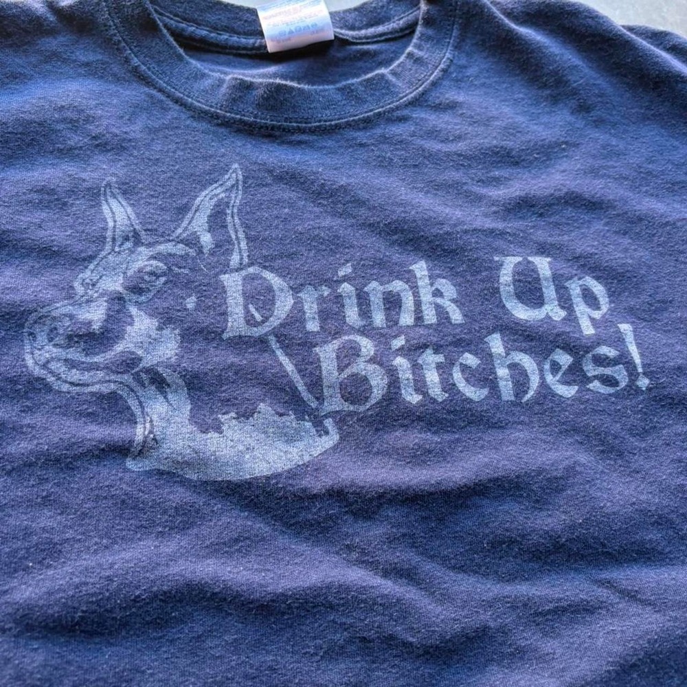 Y2K Drink Up Vintage Shirt - Picture 2 of 5